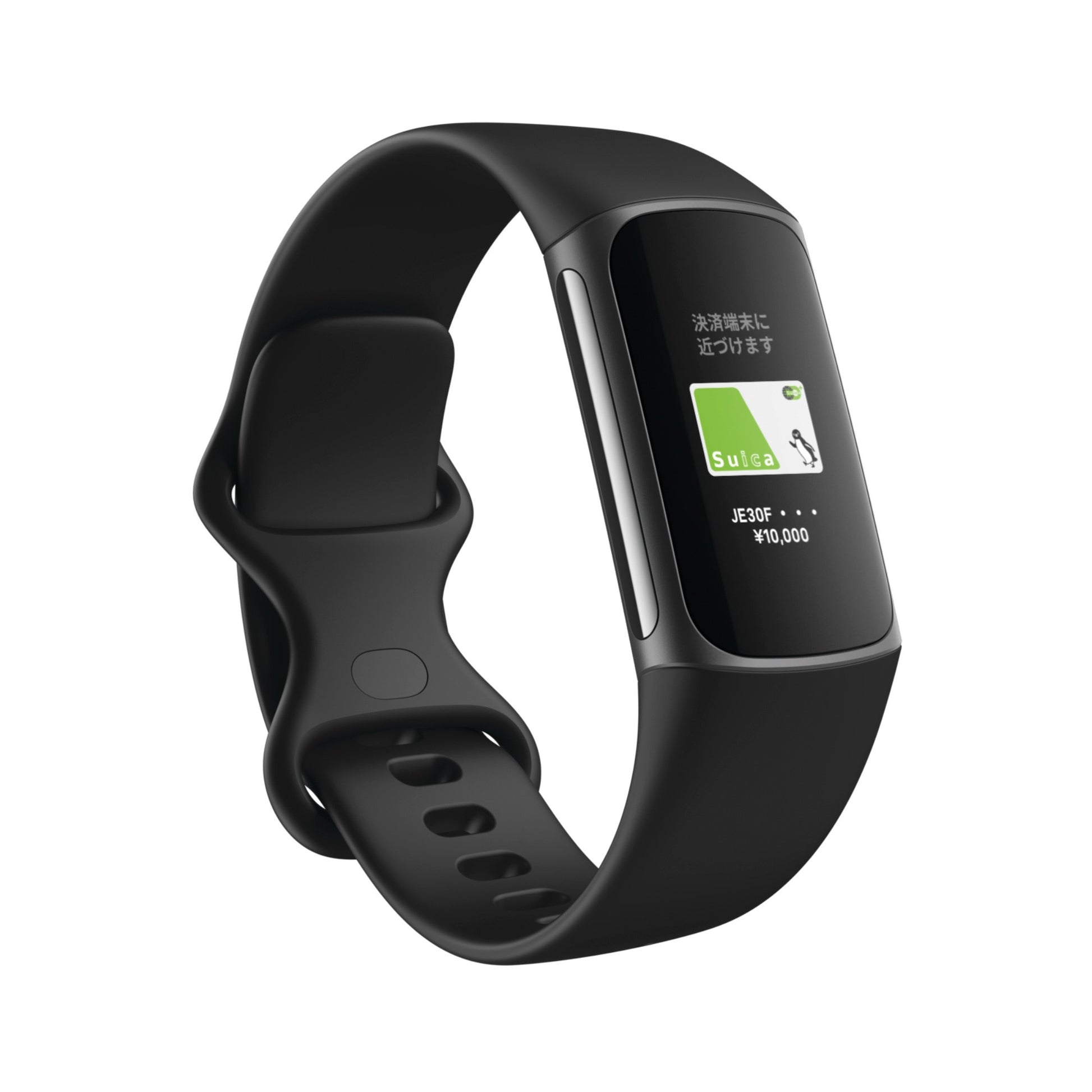 Google Fitbit Charge 5 - ブラック / グラファイトアルミニウム 