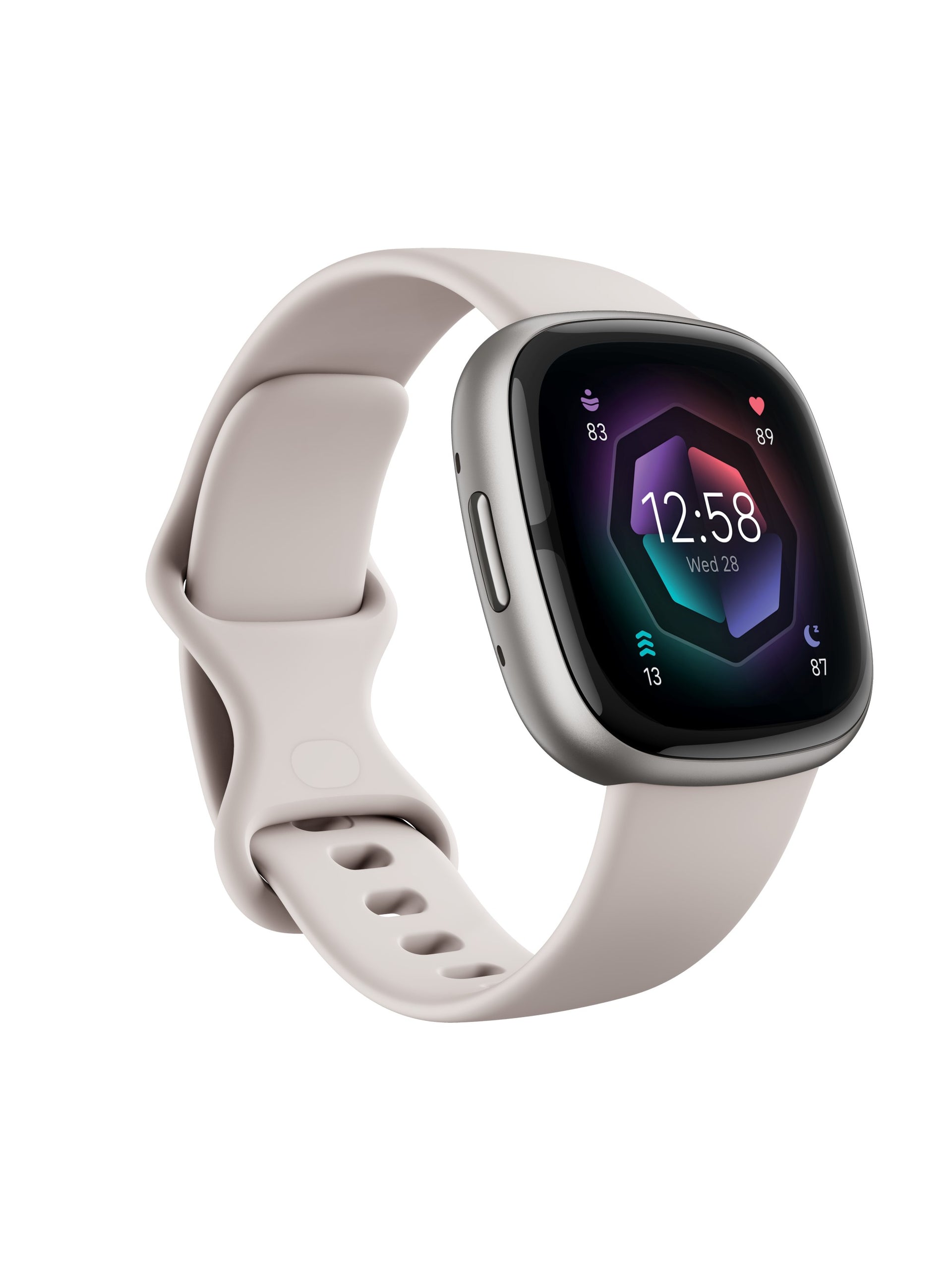 Google Fitbit Sense 2 - ルナホワイト / プラチナアルミニウム – JOTO  