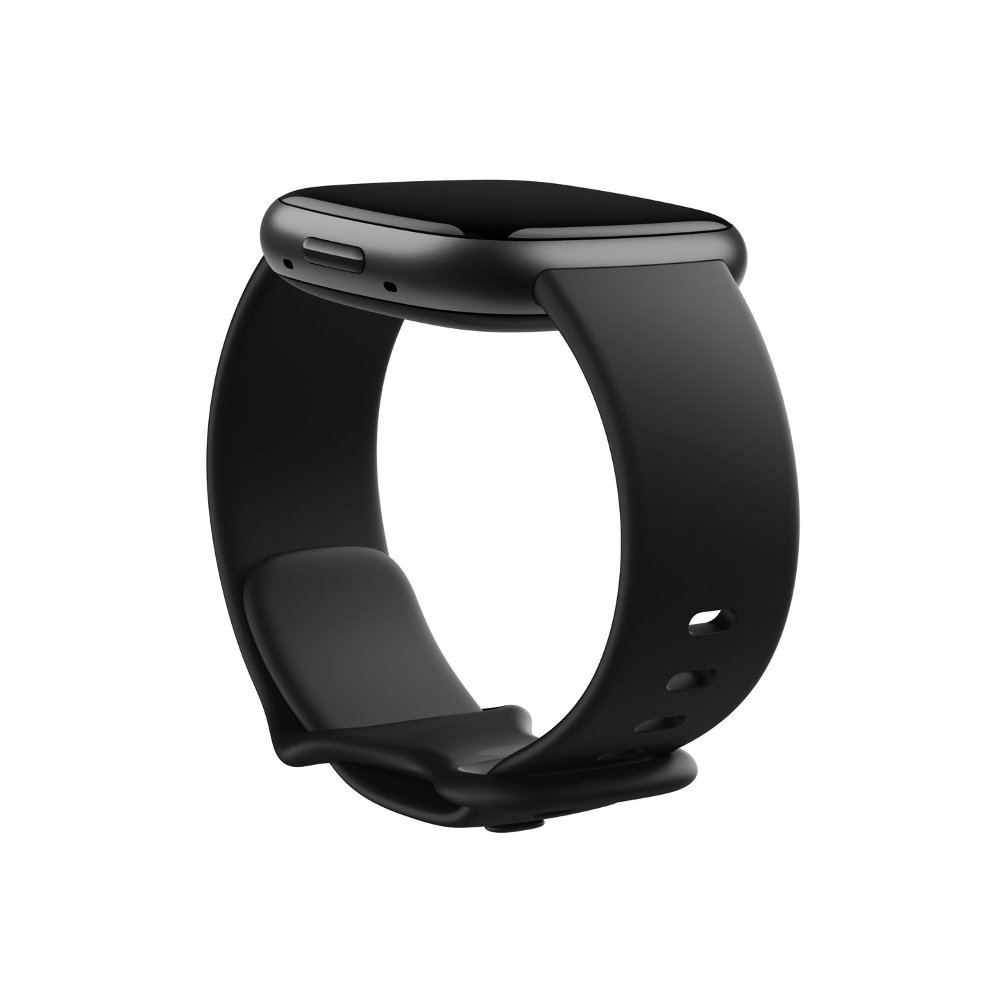 Google Fitbit Versa 4 - ブラック / グラファイト アルミニウム